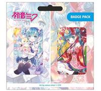 POPbuddies Hatsune Miku Pin Badges 2-Pack Set B