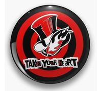 POPBuddies Persona 5 - Royal Button Badge Take your Heart