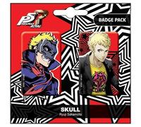 POPBuddies Persona 5 Royal Skull/Ryui Sakamoto Badge Pack