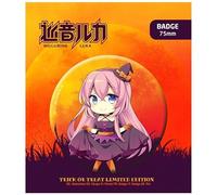 POPBuddies PIAPRO Characters: Megurine Luka Halloween Badge