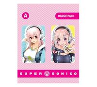 POPBuddies Super Sonico Badge Pack Ver A