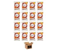 Popchips Potato Snacks - Popped Not Fried Crisps Variety with Flavours | Vegan Light Crunchy Crisps Snack Bags for Lunchboxes, Work, Travel & Sharing (Pack of 16, BARBEQUE £1.35)