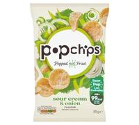 Popchips Sour Cream and Onion Popped Potato Chips 85 g (Pack of 8) 701415/1111