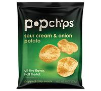 Popchips Sour Cream & Onion Potato Chip 22 g (Pack of 24)