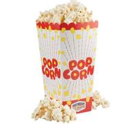 Popcorn Boxes 50-Pack - Paper Popcorn Containers - 46oz Capacity - Wax-Free Popcorn Boxes for Party or Movie Night Supplies by Great Northern Popcorn