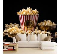 Popcorn Bucket Wallpaper 300x240cm Modern Simple Wallpaper Murals,for Living Room Not Self Adhesive Wall Paper Large Mural & Room Decor