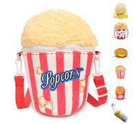 Popcorn Handbag Women's Costume Backpack Shoulder Bag Bags Crazy Trendy Women Unusual Burger Funny For Accessories Novelties Circus Clown Shoulder Bag Colourful Contemporary Accessories, A 01