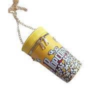 Popcorn Handbag Women's Costume Backpack Shoulder Bag Bags Crazy Trendy Women Unusual Burger Funny For Accessories Novelties Circus Clown Shoulder Bag Colourful Contemporary Accessories, A 04