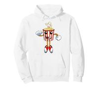 Popcorn Is My Valentine Popcorn Enthusiast's I Heart Popcorn Pullover Hoodie