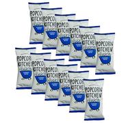 Popcorn Kitchen, Gourmet Popcorn, Blueberry Muffin, Hand Popped in a Kettle, Suitable for Vegetarians. 12x 30g bags.