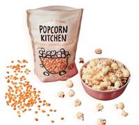 Popcorn Kitchen Gourmet Popping Kernels, Mushroom Popping Corn, Vegan, 800g