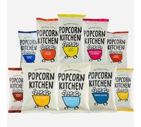 Popcorn Kitchen Summer Picnic Popcorn Selection, 10 Flavours, Sweet and Savoury Mix, Sharing Bags and Snack bags, Gluten-Free.