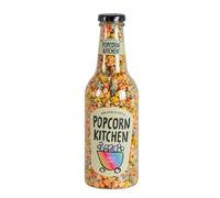 Popcorn Kitchen, Sweet & Salt Rainbow Gourmet Popcorn Inside a Giant Moneybox Bottle, Hand Popped in a Kettle, 51cm Tall, 550g, Vegan