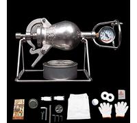 popcorn machine, 230ml Hand Popcorn Maker Mini Stainless Steel Professional Roasting Popcorn Machine For Family Gathering Party Fun