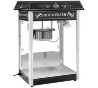 Popcorn Machine Black Roof - Popcorn Makers by Royal Catering Black