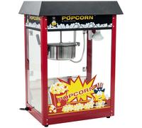 Popcorn Machine Black Roof - Popcorn Makers by Royal Catering Black