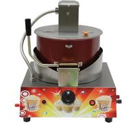 Popcorn Machine, Manual Crank Popcorn Popper, Fully Automatic Electric Popcorn Maker for Home and Party Use
