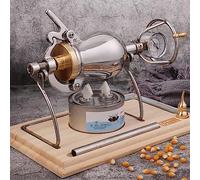 popcorn machine， Popcorn Maker Machine for Amplify Corn Rice Pellet, Retro Mini Stainless Steel Popcorn Pot, Hand Popcorn Machine, Traditional Old-Fashioned Pop Corn Makers