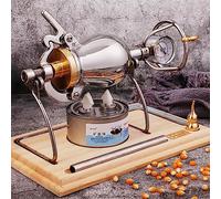 popcorn machine， Popcorn Maker Machine, Stainless Steel Popcorn Machine, Decorative Retro Popcorn Ornament, Home Desktop Decor,300ml(230ml)