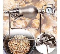 popcorn machine， Popcorn with Gauge - Old Chinese Mini Popcorn Machine, Manual Crank Popcorn Maker, Slow Fire Warm Up Rising,Small 100ml