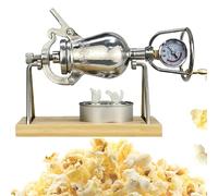 popcorn machine， Quality Home Popcorn Machine Small 304 Stainless Steel Grain Amplifier Vintage Nostalgic Mini Popcorn, Small Home Popcorn Machine,328ml(328ml)