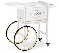 Popcorn Machine Trolley White & Gold - Popcorn Makers by Royal Catering White