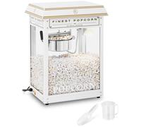 Popcorn Machine White & Gold - Popcorn Makers by Royal Catering White