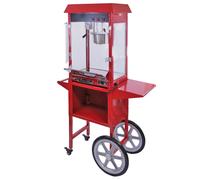 KuKoo Commercial 8oz Popcorn Maker Machine & Cart