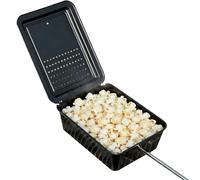 Popcorn Maker Outdoor Folding - Non-Stick Kitchen Tool Fire Field Long Handle, Portable Camping Equipment | Quick Preparation Easy Cleaning for Picnic Hiking Travel