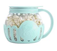 Popcorn Microwave Maker 2.13L - Microwave Popcorn Bowl With Lid And Handles, Popcorn Machine,popcorn Bowl Dishwasher Safe, Popcorn Microwave Jug(blue)