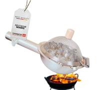 Popcorn Pan for Campfire & Grill, Mini Popcorn Pan for Stove & Camping, Popcorn Pot Diameter 9 cm with Lid, Popcorn Maker for Home, Popcorn Maker Outdoor, Popcorn Pan Small 19 cm