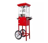 Popcorn Popper Electric Popcorn Maker Commercial Popper Machine Automatic Corn Cookware With Scoop Spoon SUS304 Heating Tube