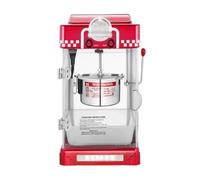 Popcorn Popper Table Top Retro Machine Popcorn Popper Large Capacity Heating Chamber High Speed Maker (2.5 Oz, Red)
