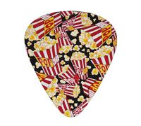 Popcorn Print Guitar Picks 12pcs for Electric Guitar Ukulele Accessories for Girls