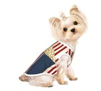 Popcorn Print print Dog Clothes T Shirts for Small Dogs Breathable Puppy Kitten Dog Shirts for Pet Dogs Cats