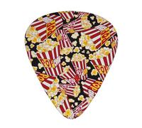Popcorn Print Print Guitar Picks 12 Pieces For Electric Guitar Ukulele Accessory For Girls Present