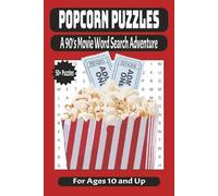 Popcorn Puzzles: A 90's Movie Word Search Adventure
