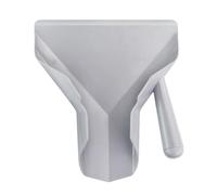Popcorn Scoop Shovel, French Fries Skimmer, Comfort Handle Food Tool, Lightweight and Strong Design, for Kitchen Restaurant Snack Meals Ice Fish Chicken Use, 8.11x9.13x3.35 Inches