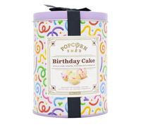 Popcorn Shed Birthday Cake Gourmet Popcorn Mini Gift Tin - Gourmet Popcorn Gift Set, Vanilla Cake Caramel Popcorn with Sprinkles, Low Calorie Snack, Perfect for Gifting