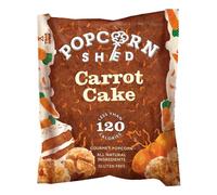 Popcorn Shed Carrot Cake Gourmet Popcorn Gluten Free (1 x 24g) - Carrot Cake Flavoured Caramel Popcorn with Cream Cheese Frosting, Low Calorie Snack, Perfect for Parties, Movie Nights & Gifting