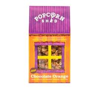 Popcorn Shed Chocolate Orange Gourmet Popcorn (1 x 80g) - Vegan Dark Chocolate Flavoured Popcorn with Orange, Easy & Low Calorie Snack, Perfect for Parties, Movie Nights & Gifting