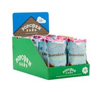 Popcorn Shed Chocolate Trio Gourmet Popcorn (16 x 24g) - Mix of Salted Caramel, Pop N Choc & White Chocolate Flavoured Popcorn, Easy & Low Calorie Snack, Perfect for Parties, Movie Nights & Gifting