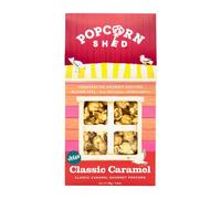 Popcorn Shed Classic Caramel Gourmet Popcorn, Gift Box, Natural Caramel Flavour, Gluten Free, Vegan Movie Night Snack, 80 g