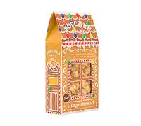 Popcorn Shed Gingerbread Gourmet, Gift Box, Christmas, Gluten Free, Natural, Vegan Movie Night Snack, 80 g, Brown
