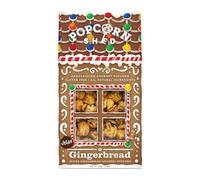 Popcorn Shed Gingerbread Gourmet Popcorn (1 x 80g) - Vegan Gingerbread Caramel Gourmet Popcorn, Easy & Low Calorie Snack, Perfect for Parties, Movie Nights & Gifting