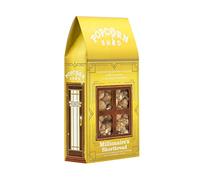 Popcorn Shed Millionaire's Shortbread Gourmet Popcorn, Gift Box, Caramel Shortbread Flavour with Milk Chocolate, Natural, Vegetarian Movie Night Snack, 80 g