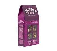Popcorn Shed Pop N Choc Gourmet Popcorn Shed, Chocolate Caramel Flavoured Popcorn. Popcorn Gift, 80 g