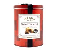 Popcorn Shed Salted Caramel Gourmet Popcorn Mini Gift Tin - Gourmet Popcorn Gift Set, Salted Caramel & Chocolate Popcorn Flavour, Low Calorie Snack, Perfect for Gifting