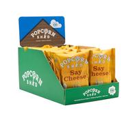 Popcorn Shed Say Cheese! Gourmet Popcorn (16 x 16g) - Cheddar Cheese Gourmet Popcorn, Easy & Low Calorie Snack, Perfect for Parties, Movie Nights & Gifting