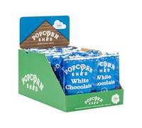 Popcorn Shed White Chocolate Flavoured Gourmet Popcorn (16 x 24g) - White Chocolate & Caramel Flavoured Gourmet Popcorn, Easy & Low Calorie Snack, Perfect for Parties, Movie Nights & Gifting